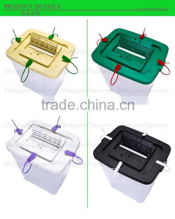 Plastic Ballot Box/White Ballot Box