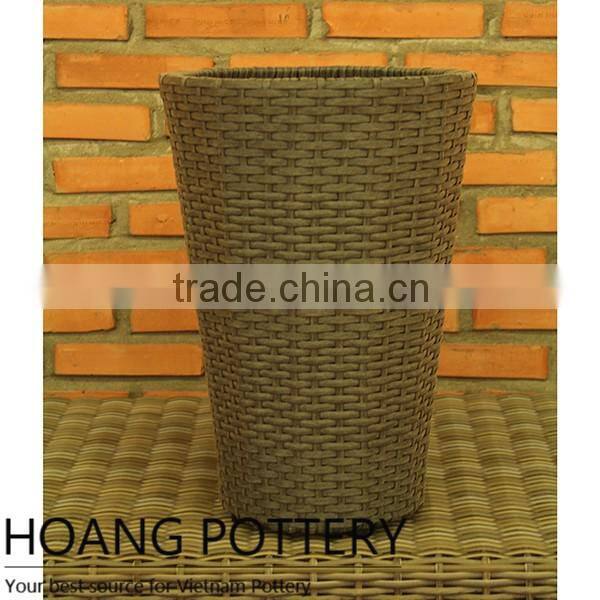 Long Popular Wicker Garden Planter