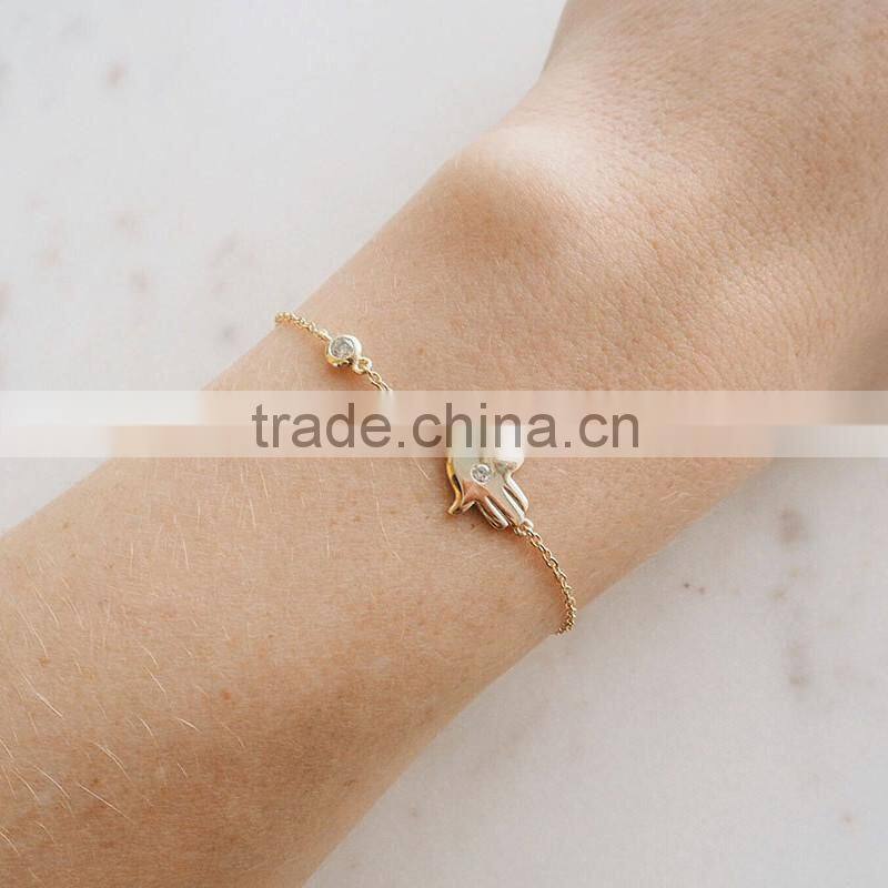 Wholesale girls bracelet hand hamsa hand jewelry hamsa bracelet