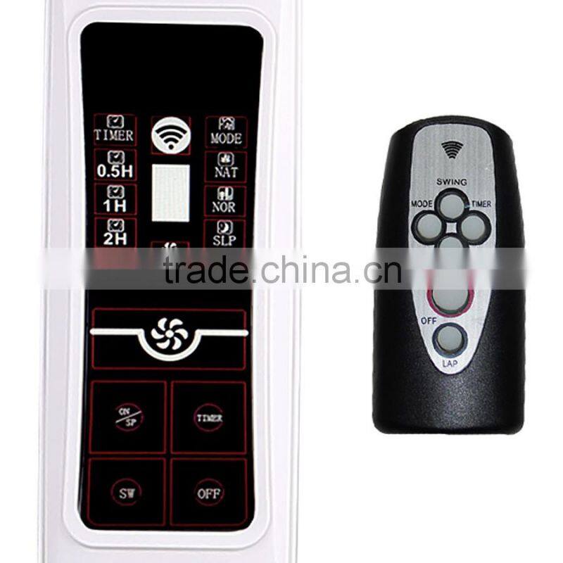 220V ABS stand fan round base electric fan supplier