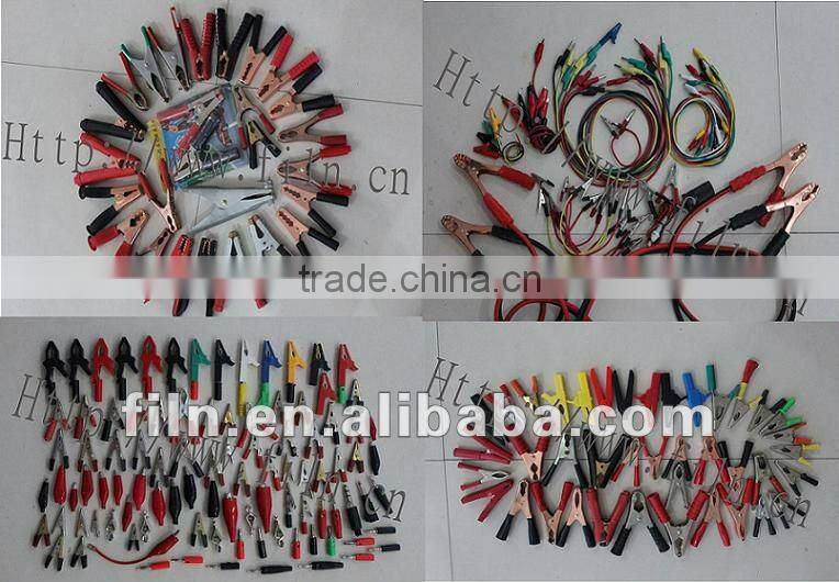 75mm battery copper test clip crocodile clip