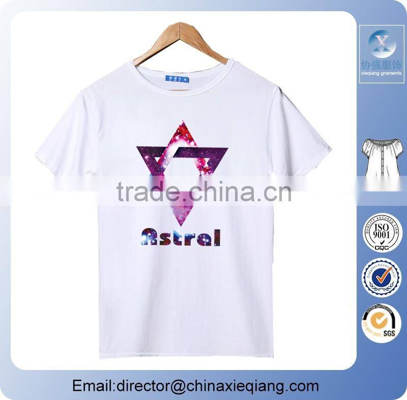 Hotsale sublimation woman fashion t shirt/t shirt wholesale/women t shirt