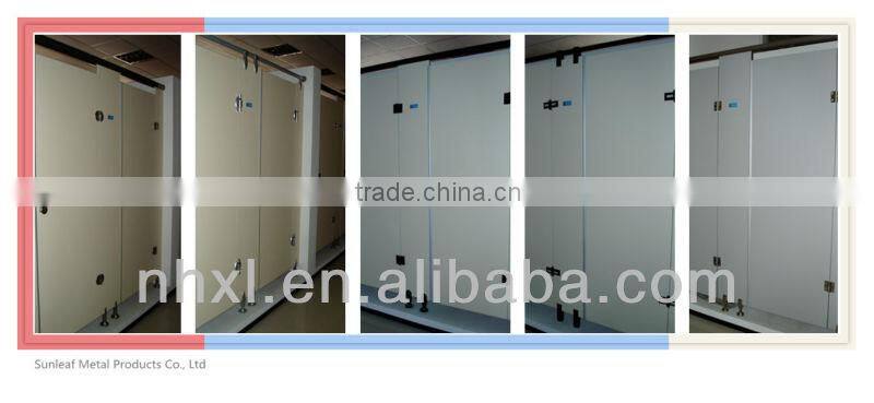 Sunleaf 12,18,26,36,40mm thickness complete laminate toilet partition /HPL/partition/toilet partition accessories