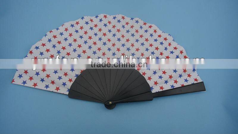 carft promotion plastic with paper fan