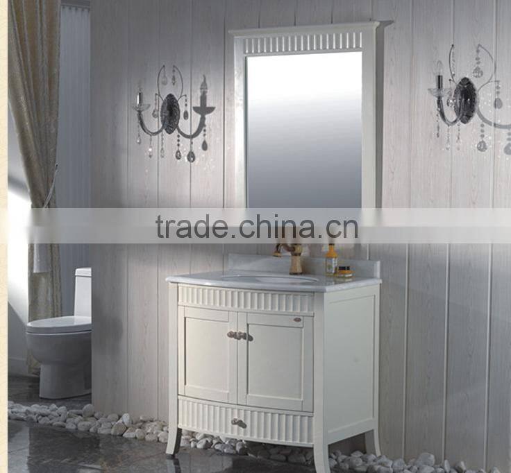 kangchen 24inch white cheap bathroom vanity cabinet