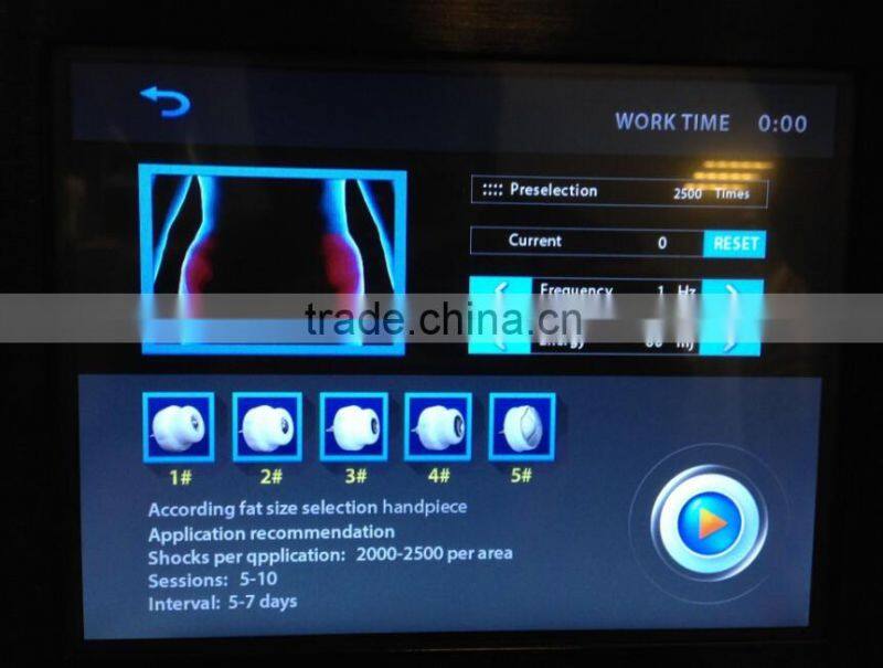 GZBL extracorporeal shock wave therapy equipment sw8 beauty equipment