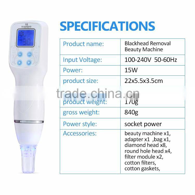 new diamond dermabrasion and vacuum machine