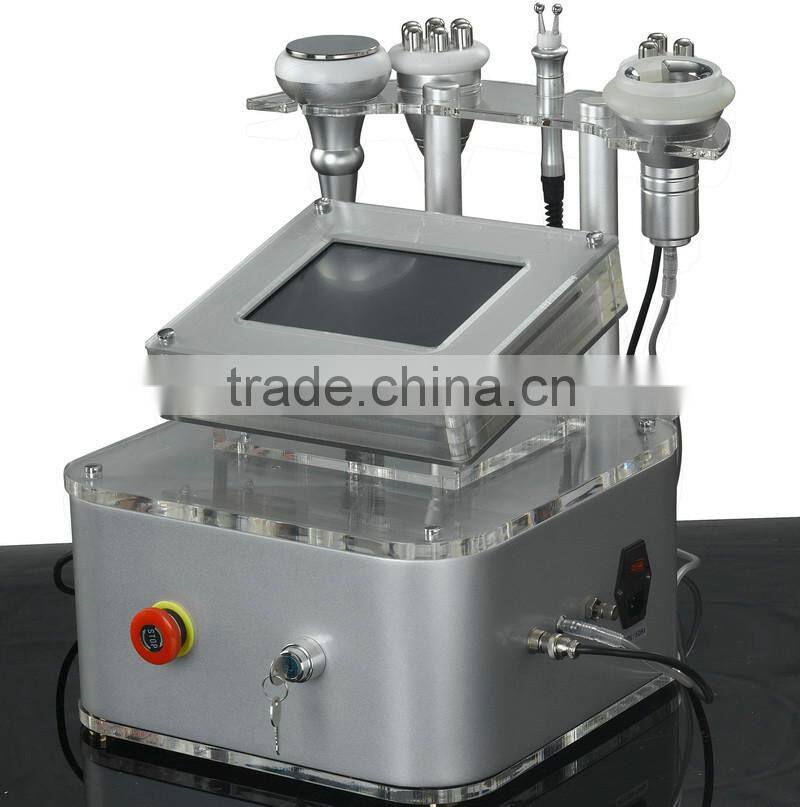 5MHZ Multipolar RF+Tripolar RF+Bipolar RF+Vacuum Cavitation Slimming System for Wrinkle Removal and cellulite removal