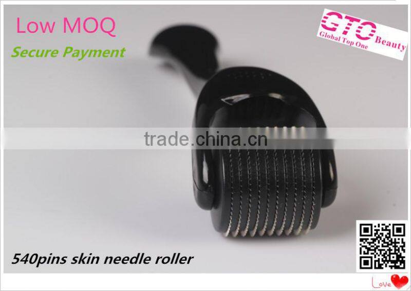BLACK 540PINS MICRONEEDLING DERMAROLLER