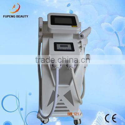 Multifunction 3IN1 yag laser elight rf beauty machine with 3handles(CE Approval)