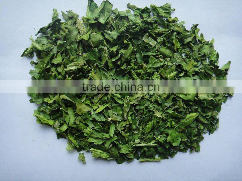 2012 dehydrated spinach granules