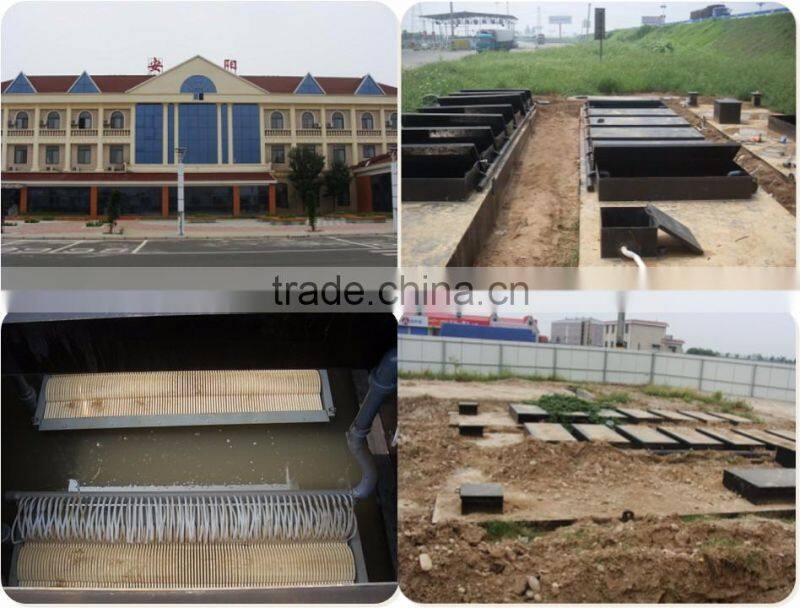 High Efficient MBR Plant with Small Footprint