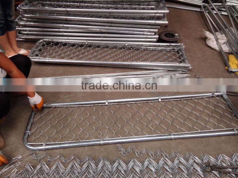 Galvanized Wire Dog Kennels /Tube Dog Crate/Pet Cages/Kennels