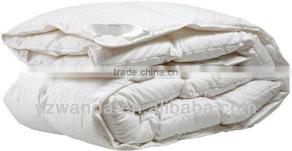 Wholesale winter soft feather and down duvet luxury home textile yangzhou wanda