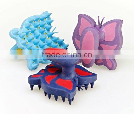 Butterfly shape Horse Massage curry comb