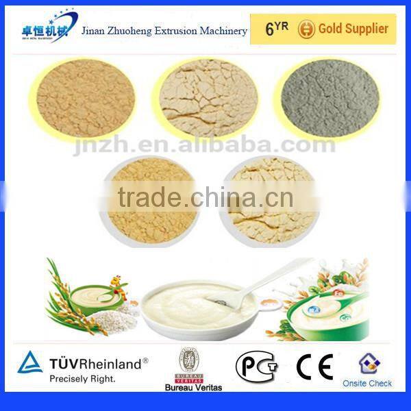 Extruded Rice Baby Powder Nutritional Flour Processing Line