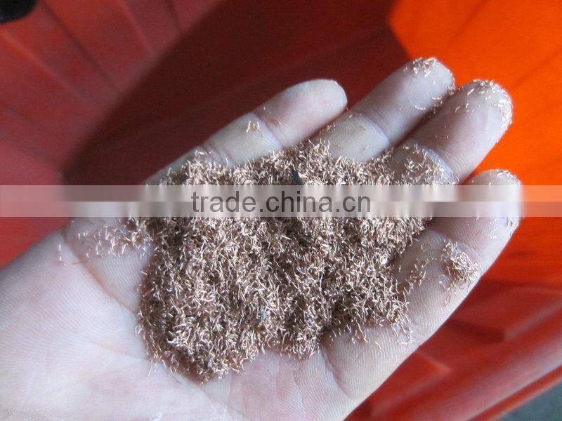 High separation rate copper wire granulator machine