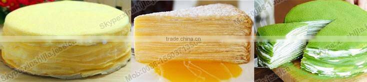Automatic cake crisp skin making machine