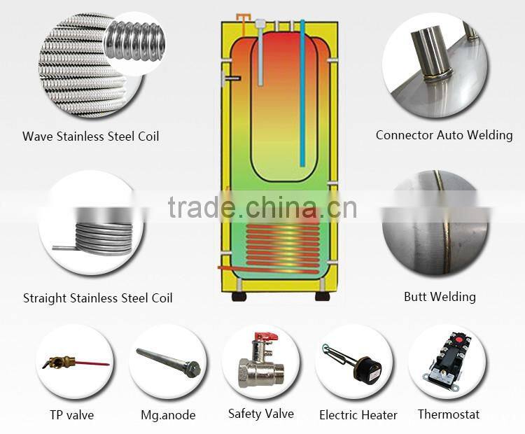 OEM welcome unvented stainless steel water tank size