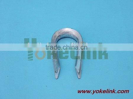 Poleline hardware Carbon steel Galvanized thimble electric thimble