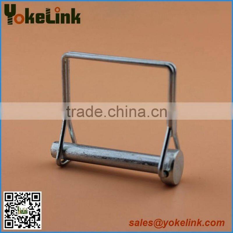 Zinc plating square wire lock pin