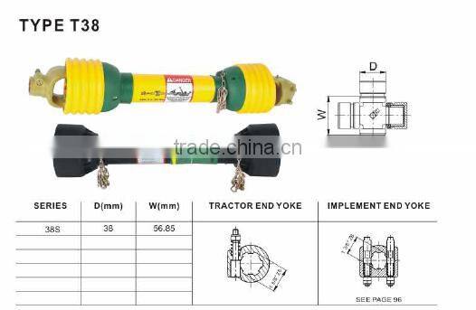 Agricultural Tractors Durable Standard Spline Shaft