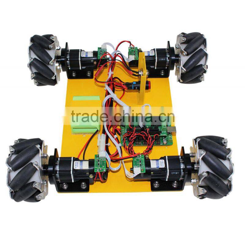 4WD 100MM MECANUM WHEEL LEARNING KIT 10009