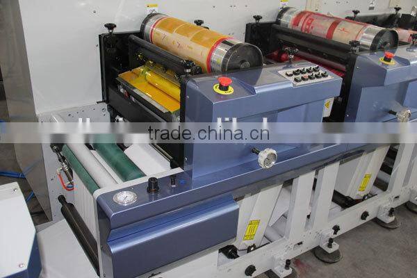 Automatic High Speed UV Drying BOPP/PET Plastic Film Flexo Machine