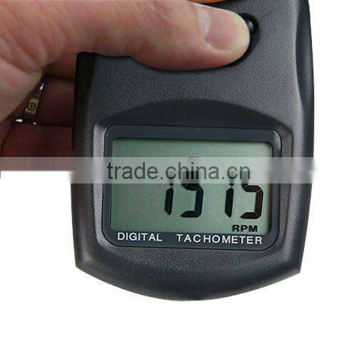 Digital LED Laser Photo Non Contact Tach Tachometer 2.5 to 99,999 RPM Rotational Speed Test Range