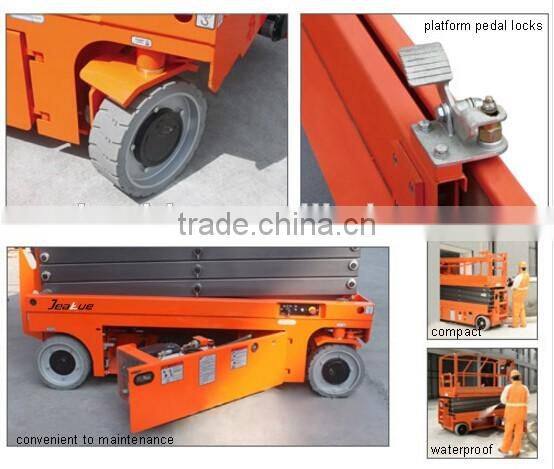 11m 12m Full electric sicssor elevated work platform