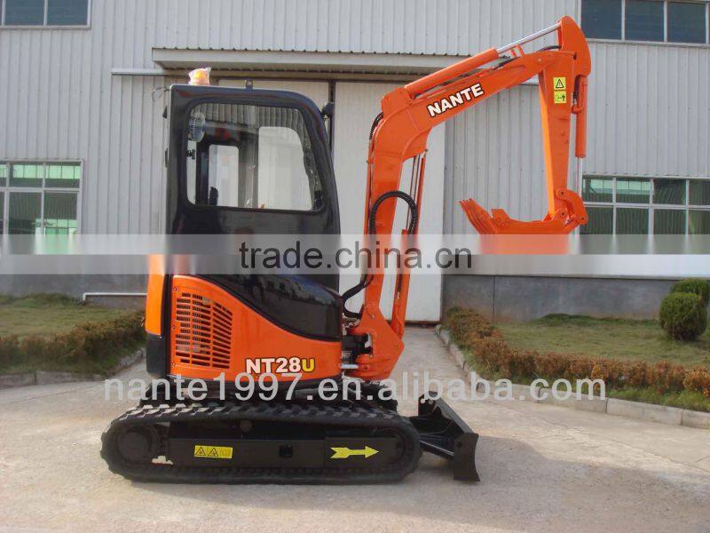 zero-tail cheap Chinese mini crawler excavator