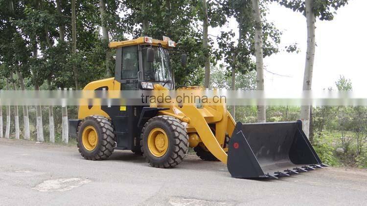 China 2 ton CE approved mini wheel loader ZL20F for export