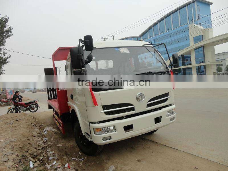 dongfeng 4x2 platform hand truck,low flat truck,flat bed truck