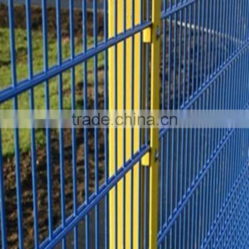 868mm double wire mesh fence 2 horizontal wire steel wire mesh ISO,CE QUALITY CERTIFICATE