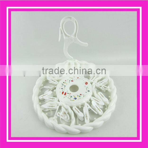 multi-function clothes hanger with clips