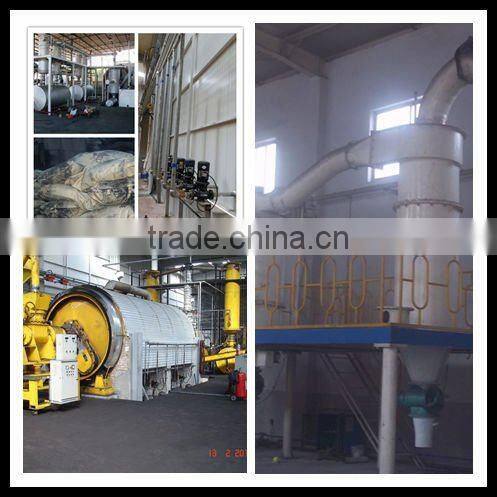 2012 hot sale batch style tire pyrolysis