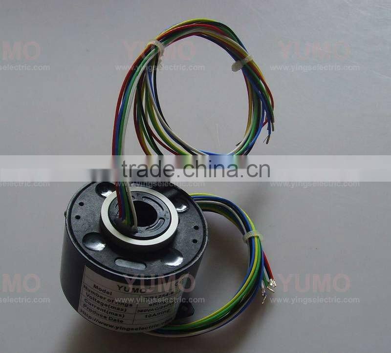 SR1254 -6 OD 54mm, ID 12mm, 6 wires through bore slip ring