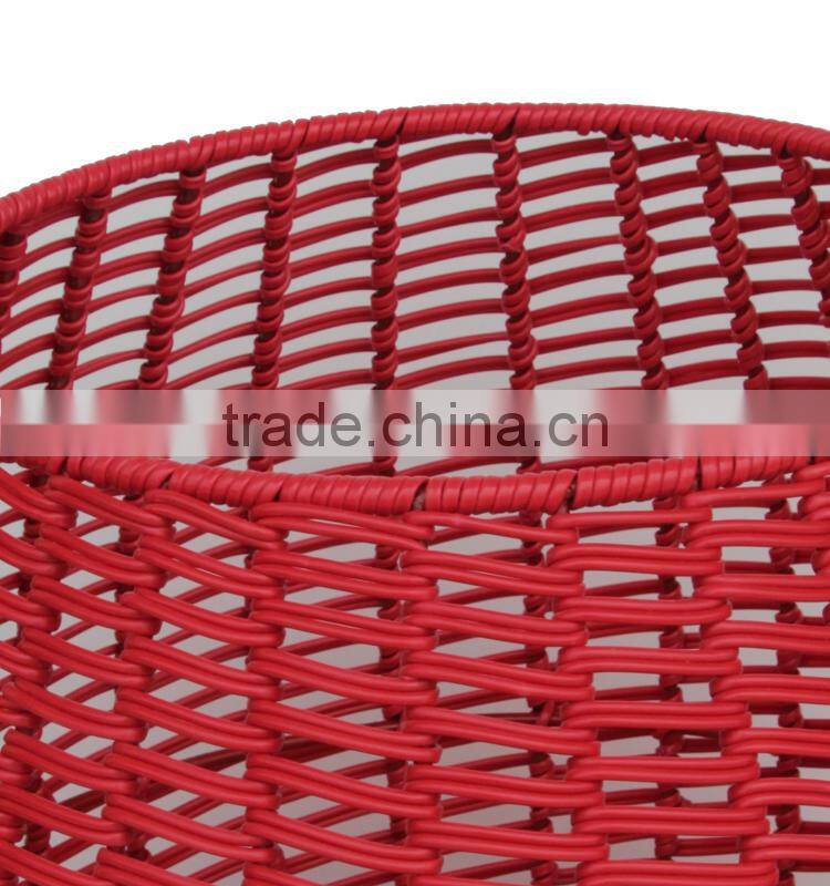 Variety Size Red Rattan Weaved Waterproof Shower Sex Stool