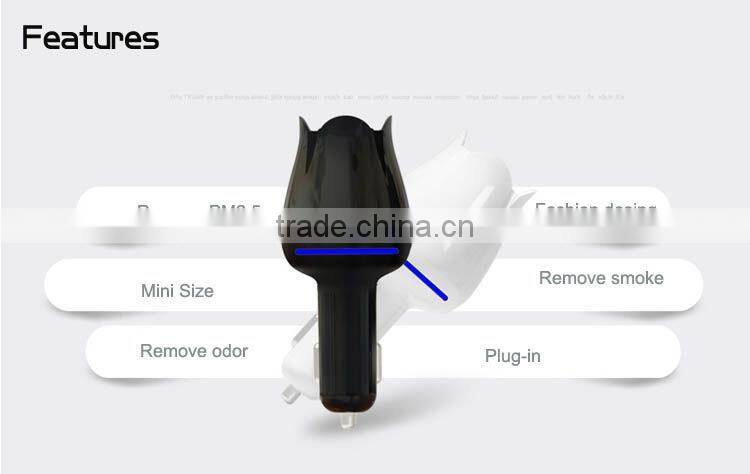 Made in China air cleaning negative ion electrostatic car air purifier