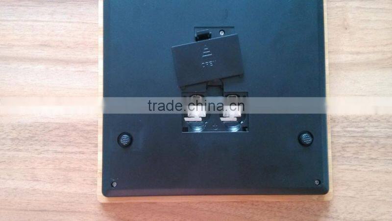 Bamboo platform kitchen use food weighing scale