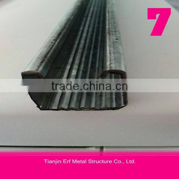 C profile, hot dipped galvanized steel c channel
