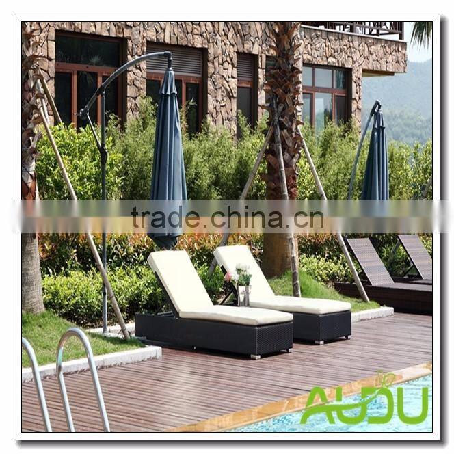 Audu Texas Pool Wicker Outdoor Lounger
