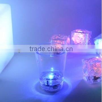 multi color change LED luminous glass cup drinkware for KTV Bar promotion