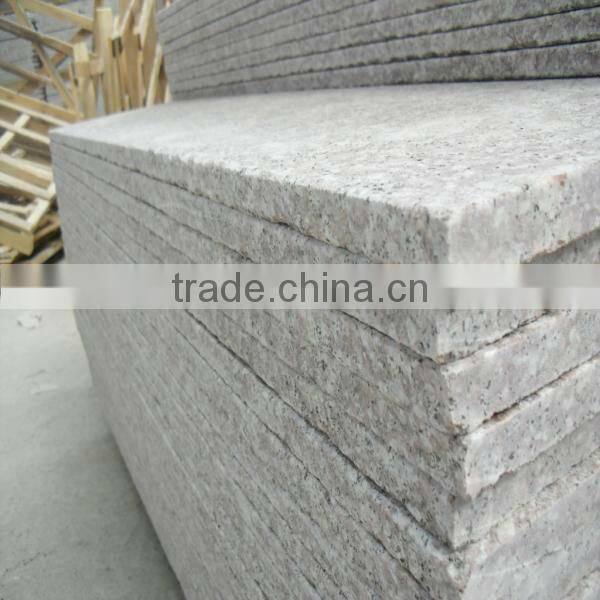 flamed Peach red G687 granite stairs/steps price