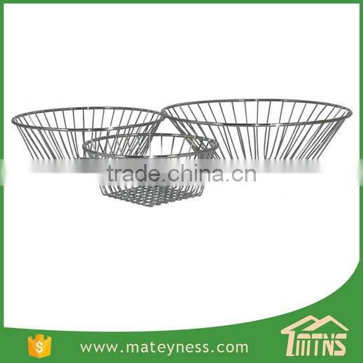 Fruit Vegetable Kitchen Storage 3-Tier Wire Hanging Basket