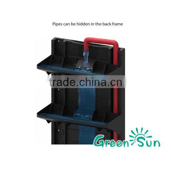 vertical planting box for garden green wall/Interiorscaping living wall,green wall system,vertical garden living wall