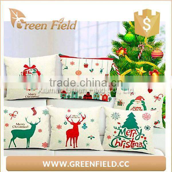 Christmas pillow cover personalized custom washable paper pillowcase