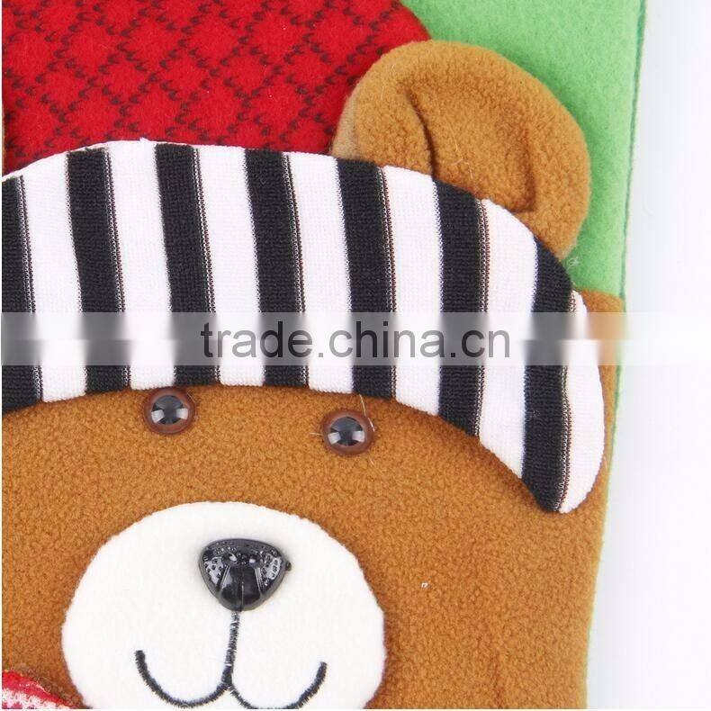 Hot Sale Christmas Decoration Supplies, Christmas Stockings For Decoration, Santa Claus Style Gift Bags For Christmas