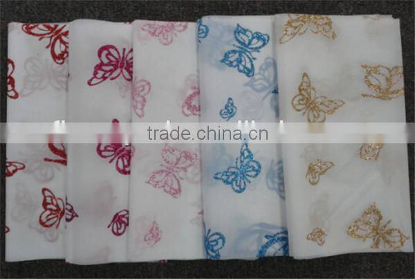 Taffeta Butterfly Cheap Table Runners