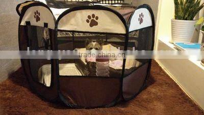 600D Oxford cloth Folding Dog Cage Pet Tent Octagonal pet fence